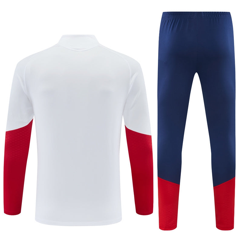 Spain Training Tracksuit Men/Kids 2026 2027 White-League Threads
